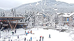 Whistler Resort Olympic Plaza Cam